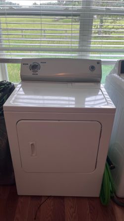 White Frigidaire Dryer