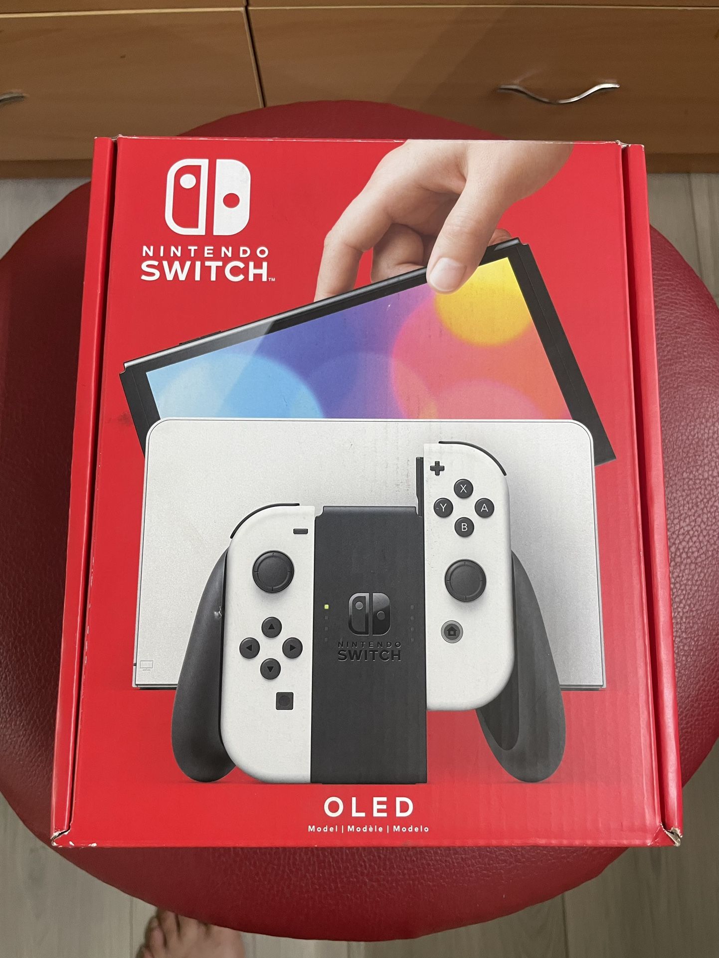 Nintendo Switch Oled Model With White Joycon ( Brand New ) 