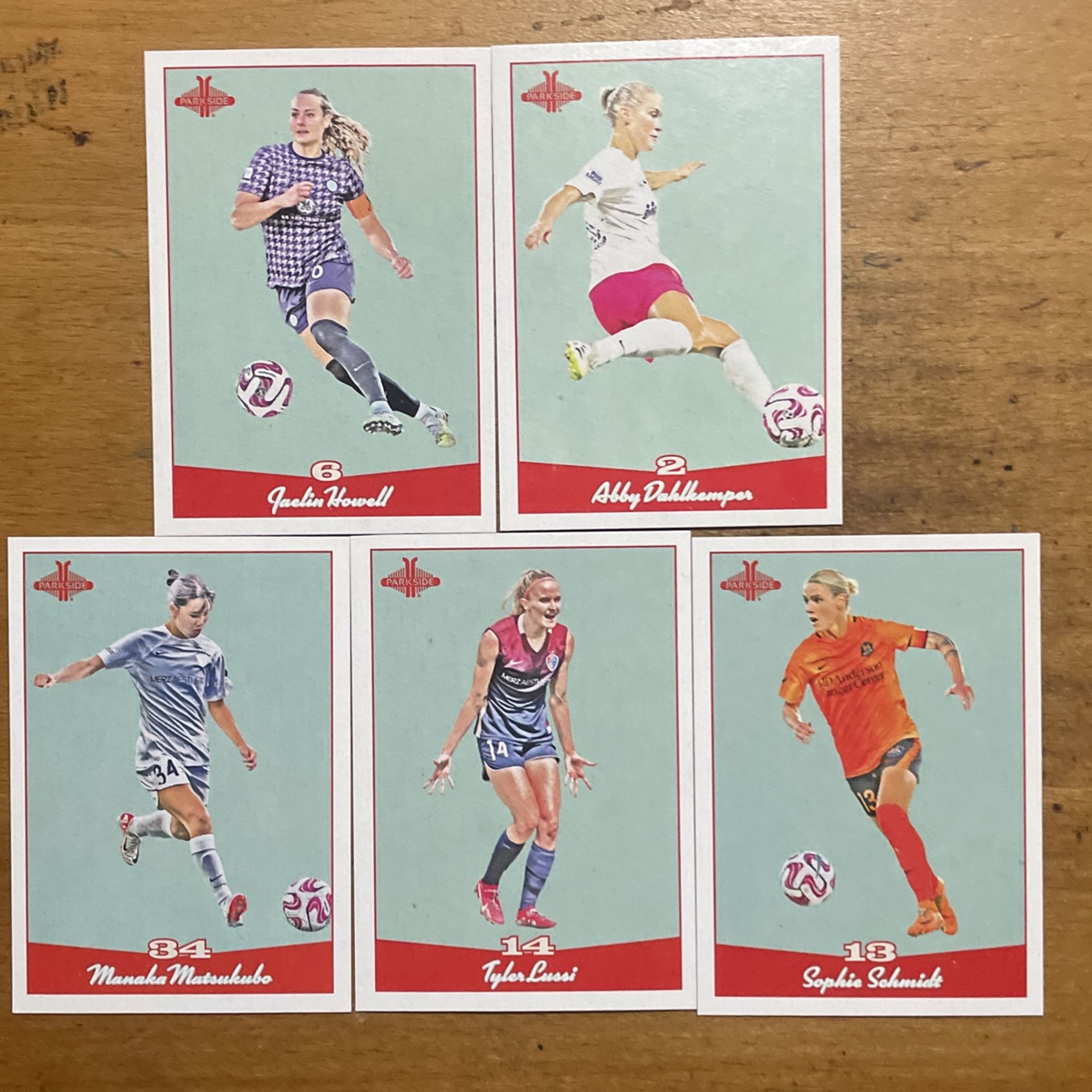 2024 PARKSIDE LOT OF 6 VINTAGE CARDS