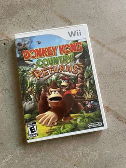 Donkey Kong Country Returns Wii