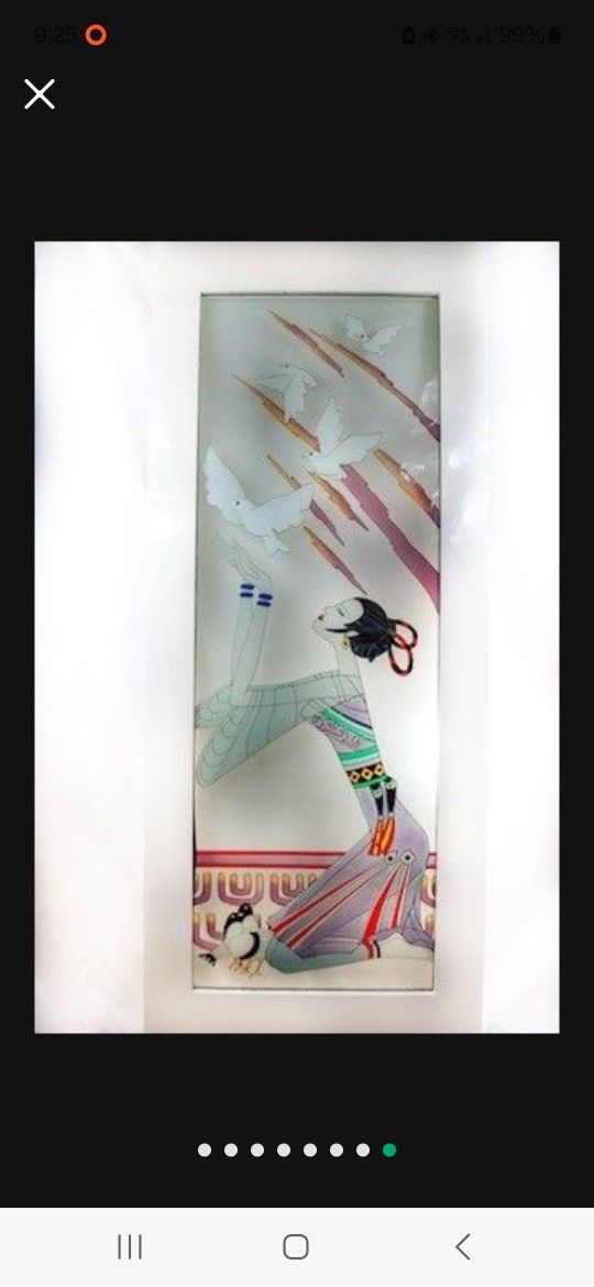 Framed Stained Glass Doors