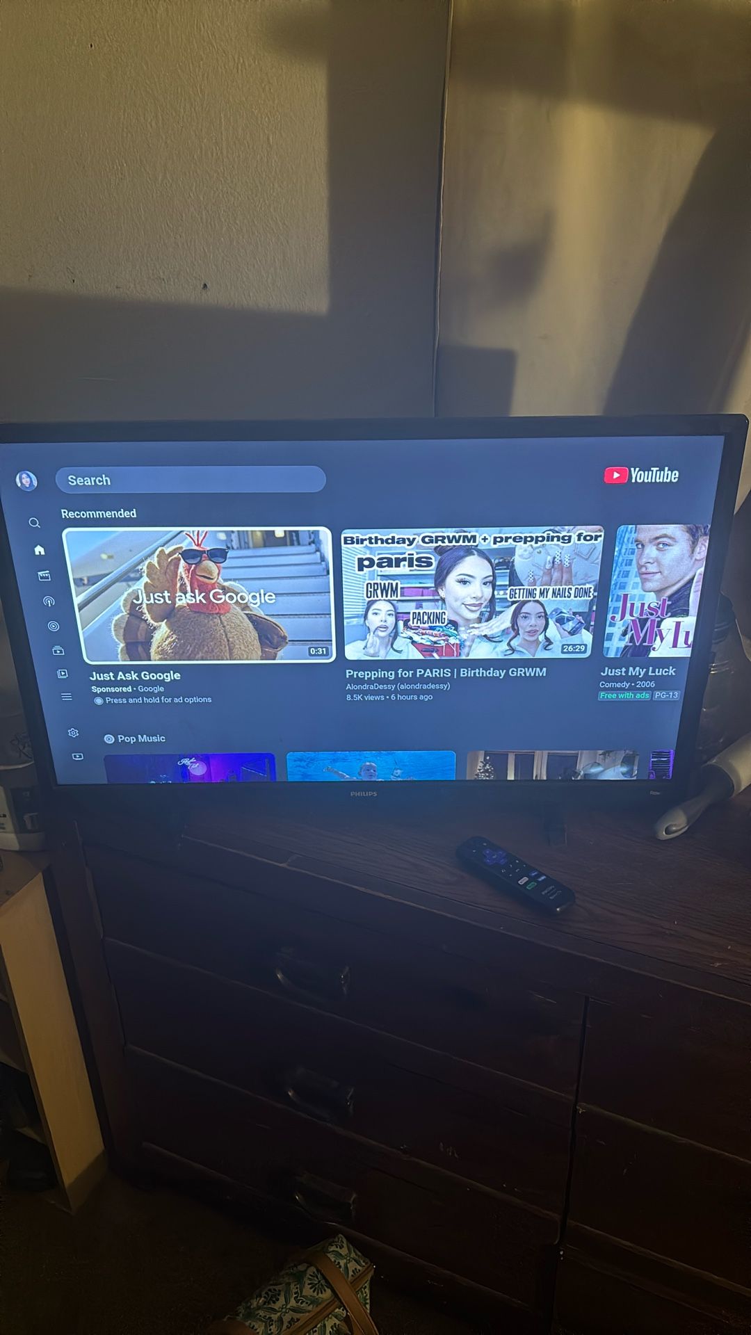 Roku Phillips Tv 32in