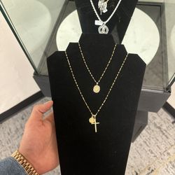 Small Chain And Cross