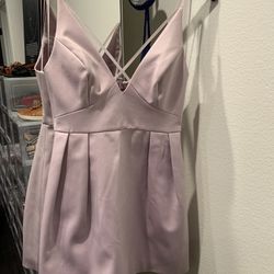 Lilac Party Dress - TOPSHOP