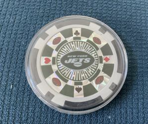 Jets, Bills, Giants  Collectable Poker Chips/Golf Green Markets