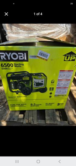 Ryobi 6500-watt Gasoline Powered Inverter Generator