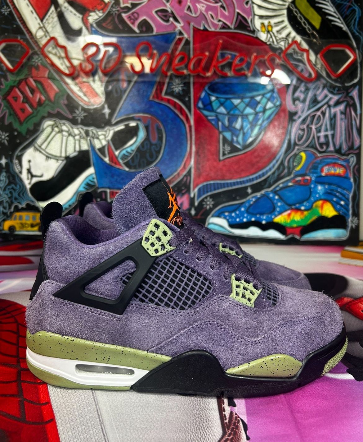 Jordan Retro 4 “Canyon Purple”