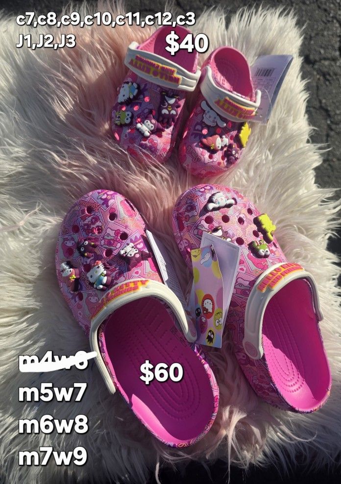 Hello Kitty Crocs