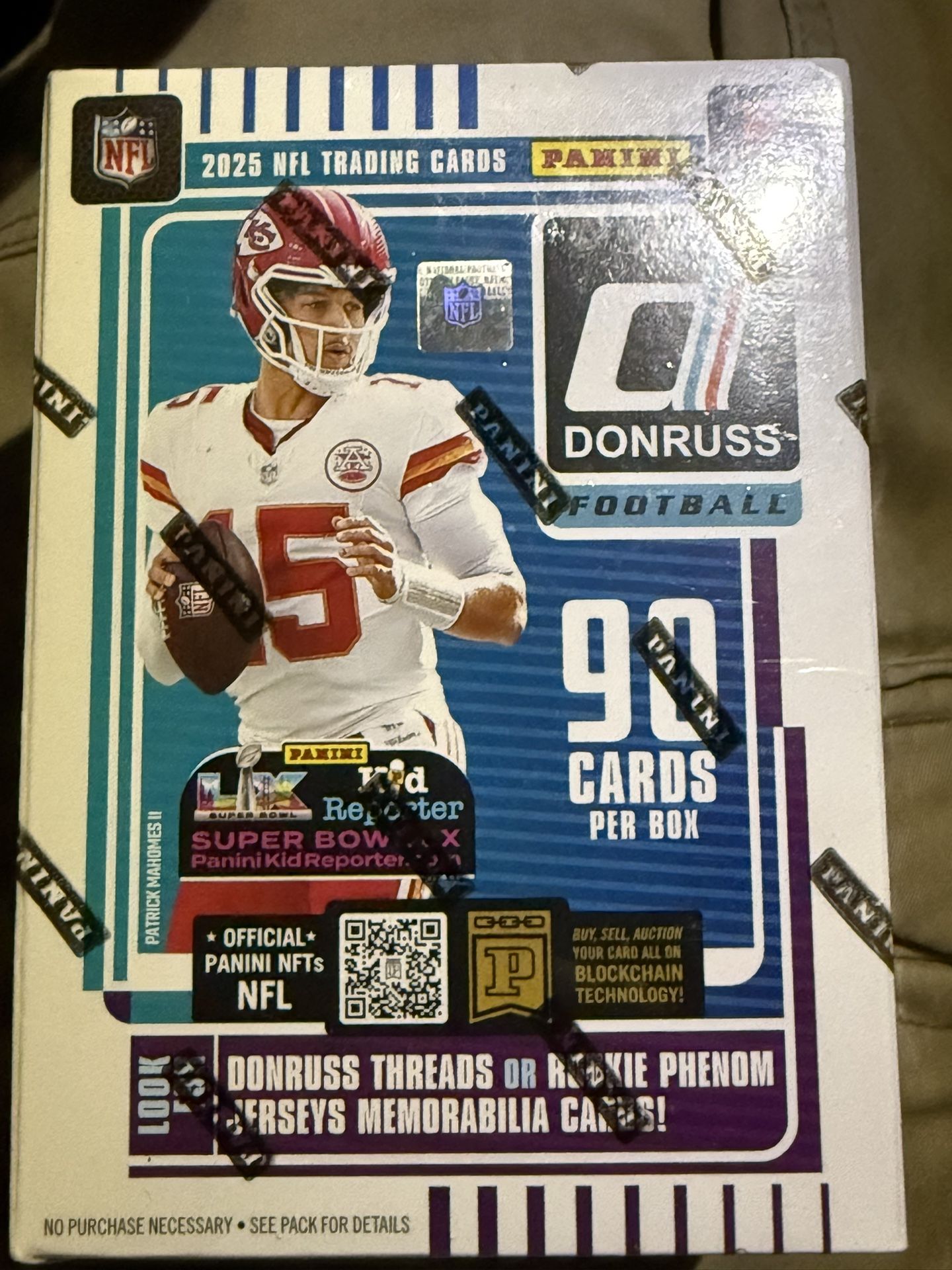 New Donruss Football Blaster Box