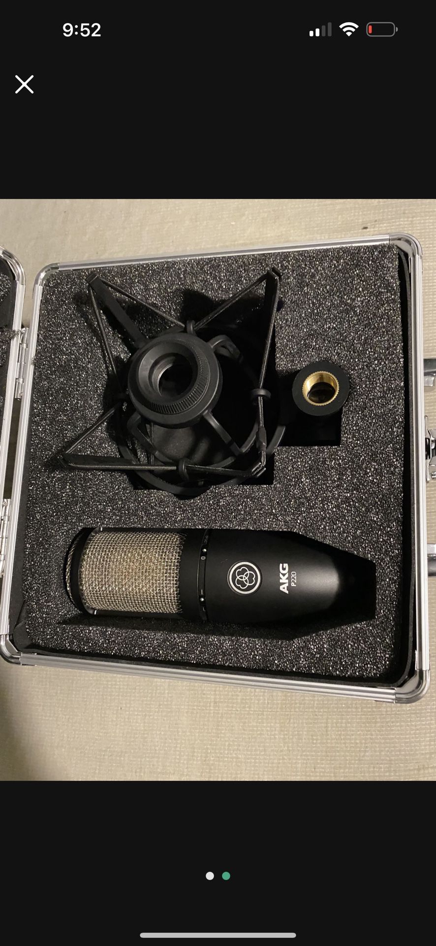 AKG  P220 condenser microphone 