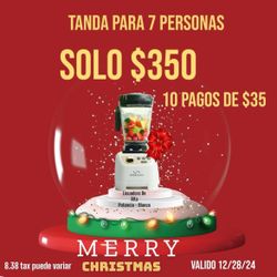 $365 Licuadora Vida Sana 