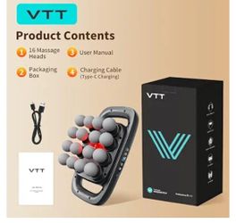 VTT 16 head massage machine