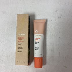 Glossier Balm Dotcom Coconut Lip Balm Universal Salve 15ml NEW IN BOX