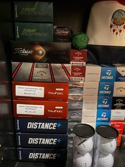 Golf Balls Brand New in Box - Titleist, TaylorMade, Callaway, LA GOLF, Bridgestone & More