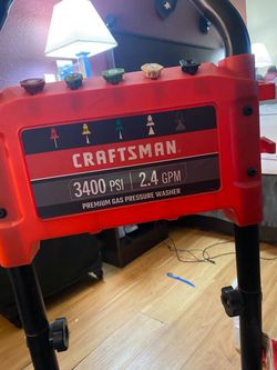 Craftsman 3400 PSI Gas Pressure Washer