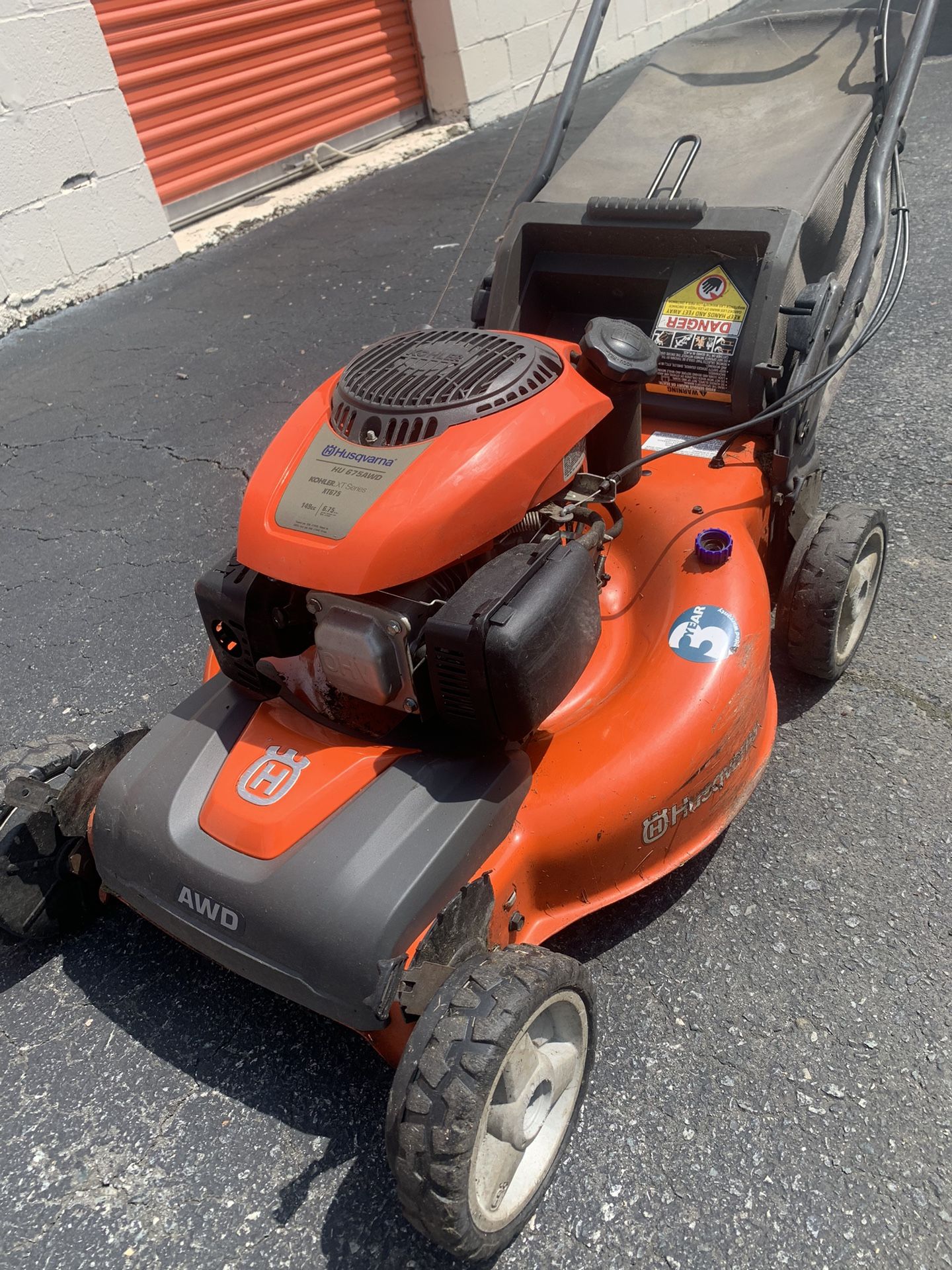 Husqverna Hu675 Lawnmower Self Propelled