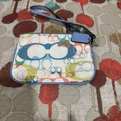 Vintage Coach Wristlet 