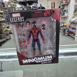 Hasbro Marvel Legends Spider Man Maximum Series 6 Inch Action Toy Figure