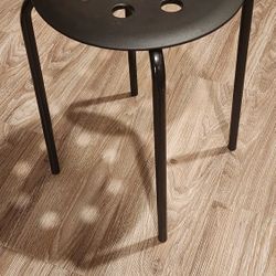 Black Ikea Stool 