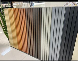 WPC Exterior Wall Panel Composite Cladding Fluted 8.36x12