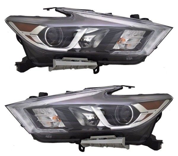 Brand New Nissan Maxima Led Halo Projector Headlights