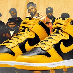Wu-Tang Nike High Dunks Shoes 