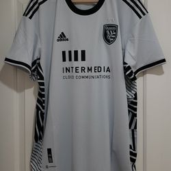 Adidas MLS San Jose Quakes 2022 /2023 The Creator Kit Away Jersey Authentic New 