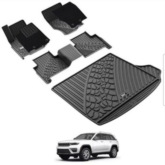 New, Jeep Grand Cherokee Floor mats & Cargo Liner (2022-2026). Retails $210