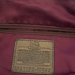 Used Authentic Coach Purse 