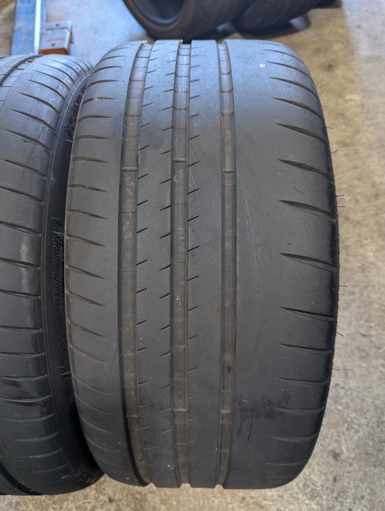 245/35ZR20 MICHELIN PILOT SPORT CUP2 PAIR OF TIRES