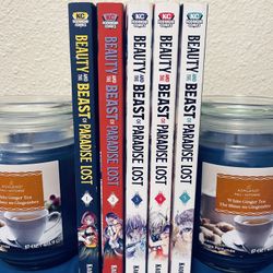 Official Kodansha Manga Series: Beauty and The Beast of Paradise Lost Volumes 1-5