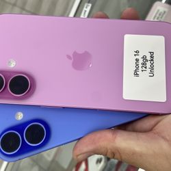 Pink iPhone 16 Unlocked. Cash Or $50 Down W Approval 