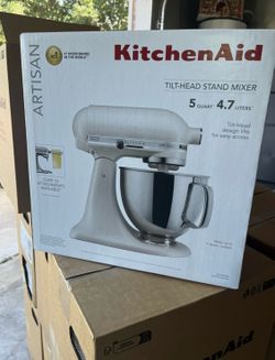 Brand new in the box kitchen aid mixer