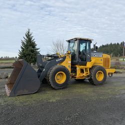 2014 John Deere 624K Wheel Loader - 13,245 Hours - 6YD Bucket