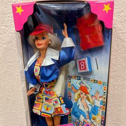 International Pen Friend Barbie Doll Special Edition 1995 NIB 13558 Vintage Mattel