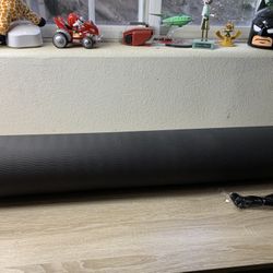 CAMBIVO Extra Wide Yoga Mat for Women and Men (72"/84"x 32"x 1/4") color gray