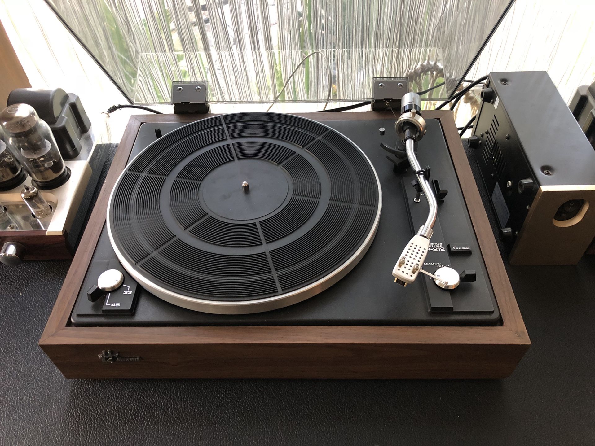 Vintage Sansui SR-212 Turntable - Record Player