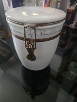 Ceramic storage jar