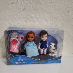 Disney Little Mermaid Ariel & Eric Petite Gift Set Inspired by the Enchanting
