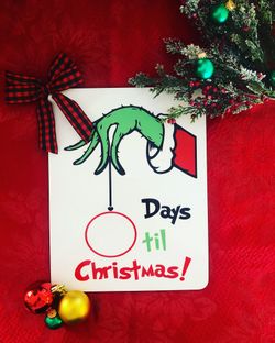 Grinch Christmas Countdown