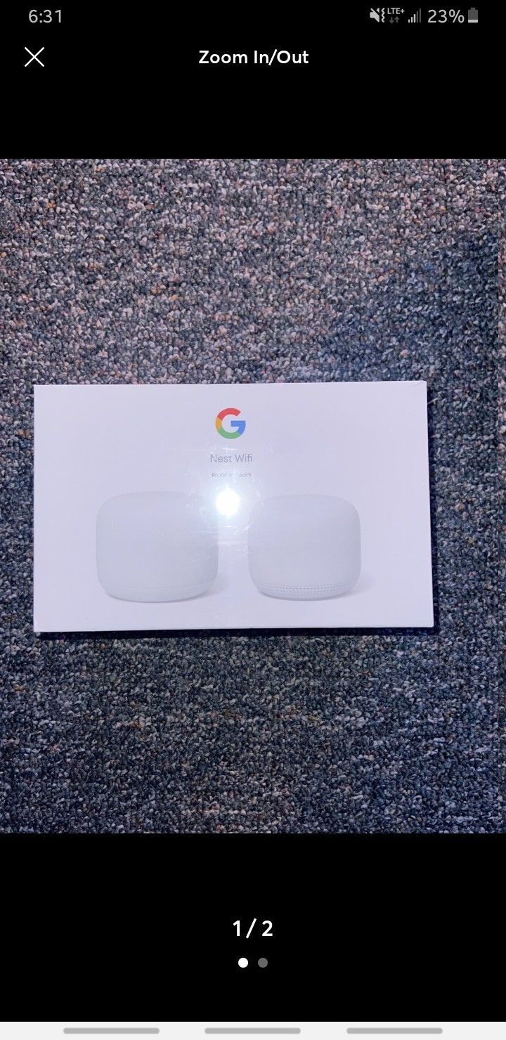 Google Nest Wifi Router And Point