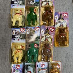 Ty Teenie Beanie 1997 Country Bears Lot Ronald McDonald House