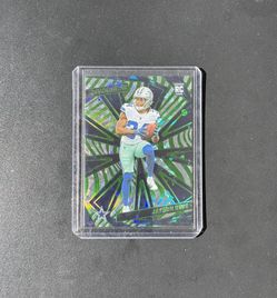 Jaydon Blue 2025 Panini Revolution Green #/12 #214 Dallas Cowboys Rookie