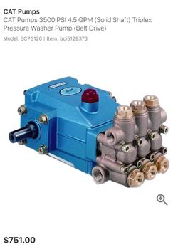 Cat Pressure Washer Pump