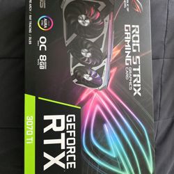 Asus Rog 3070ti  8gb graphics card 