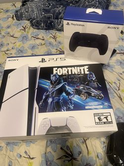 Playstation Five Fortnite Bundle With Extra Controller