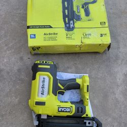 RYOBI

ONE+ 18V AirStrike 16-Gauge Cordless Finish Nailer (Tool Only)