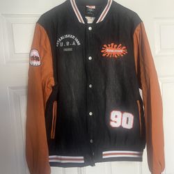 Nickelodeon Denim Varsity Jacket
