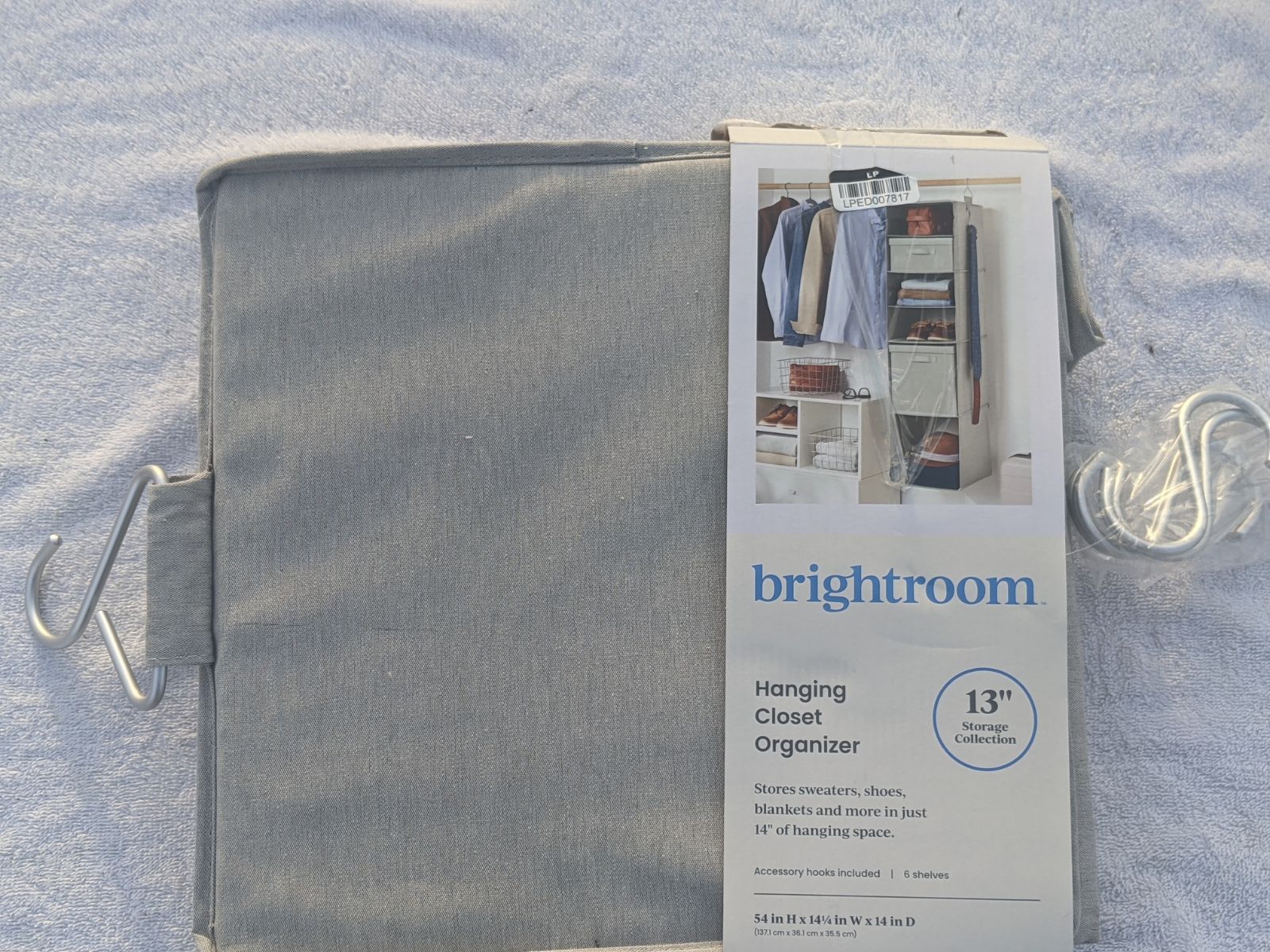 BrightRoom Hanging Closet Organizer
