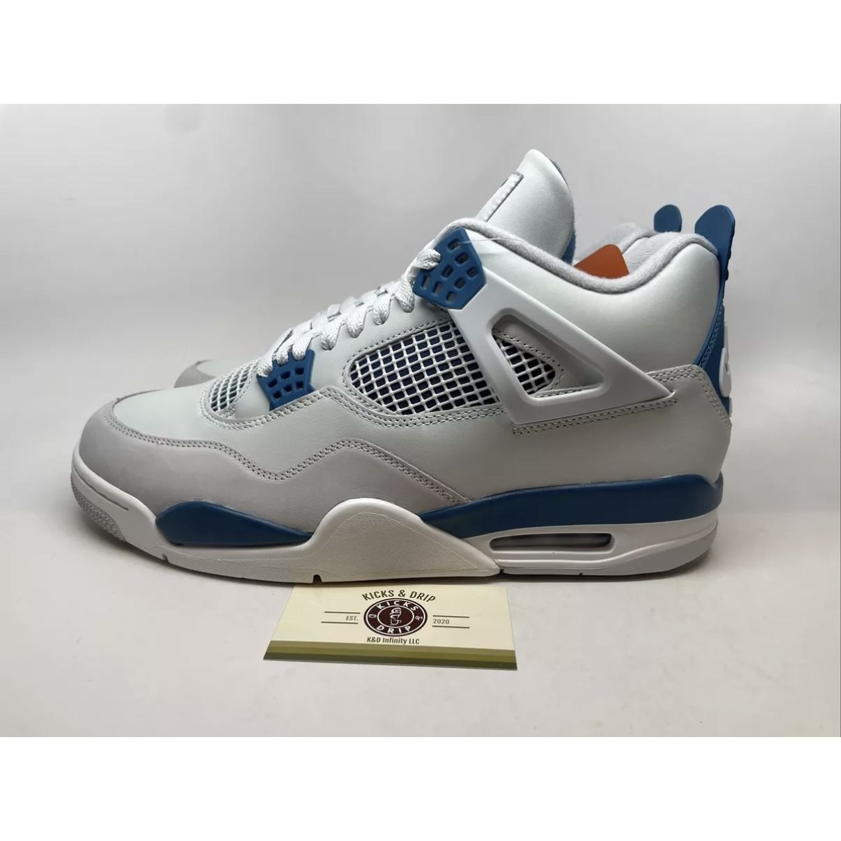 Military Blue Mens Retro 4s Jordan Retro Military Blue' Mens Sz 11